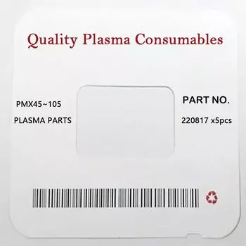 5шт плазменный защитный стаканчик 220817 Приспособление WS на замену расходных материалов для воздушно-плазменной резака 65/85/105