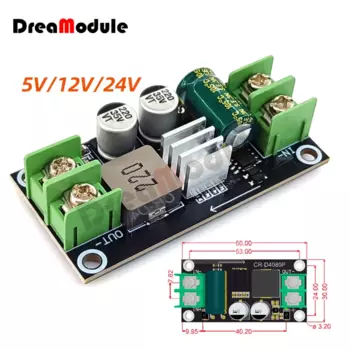 Gaqqee Step Down Modul стабилизатор напряжения 5-24В 6А