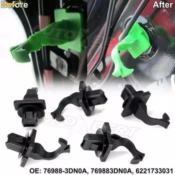 5X для Nissan X-Trail Rogue T32 Pathfinder R52 370Z Z34 Qashqai J11 зажим для стойки лобового стекла A зажимы для отделки стойки зажимы