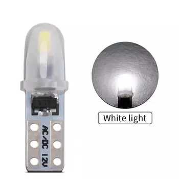 5x T5 W1.2W W3W COB 3014 Led 2SMD для Toyota Yaris универсасветодиодный Автомобильный светодиодный индикатор освесветильник салона приборной панели 12 в кристально-синий автомобильные аксессуары индикаторная лампа