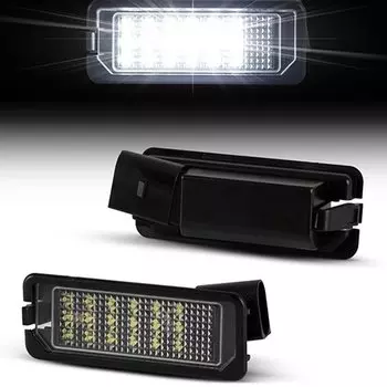 6000 фонари заднего номерного знака для VW Scirocco Phaeton Polo Passat CC, новые жуки Lupo EOS Golf 4 5 6 7 Porsche подсветка номера фольцваген Пассат б 7