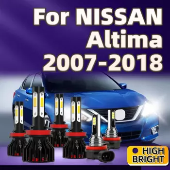 6000 лм фары высокой мощности H11 H9 для комплекта ламп 2007 K для NISSAN Altima 2008 2009 2010 2011 2012 2013 2014 2018 2015 16 17