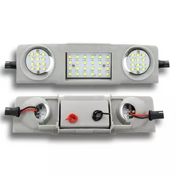 6000K белый светодиодный купол для чтения зеркальные светильники для Skoda Yeti Octavia 5E3 5E5 Superb 3T4 3T5 салона автомобиля белая лампа