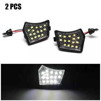 6000K светодиодные лампы под боковым зеркалом для Jaguar XJ XF XK/XKR XE Volvo V40 V50 C30 C70 S40 S60 S80 V50 V70 XC70 XC90