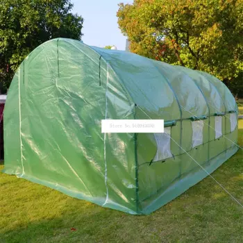 600x300x220 см прочная стальная рама большая теплица открытый сад теплый антифриз непромокаемый цветочные растения овощи теплица