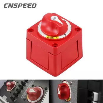 6011 M-Series 12-32 В 100-300 А Мини-двойной контур плюс переключатель аккумулятора RV Автомобиль Лодка Селектор аккумулятора 3-позиционный разъединитель изолятора