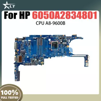 6050А 2834801 Материнская плата для HP EliteBook 725-G4 911739 -601 Материнская плата ноутбука Процессор A8-9600B полностью протестирована в порядке