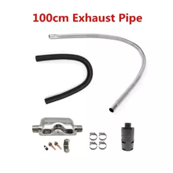 60-300 см дизельный стояночный обогреватель для Webasto Eberspacher 24 мм, глушитель + 25 мм фильтр + труба, воздушный дизельный воздуховод, обогреватель, аксессуар