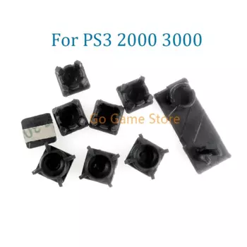 60 комплектов для PS3 Slim 2000 3000 консоль полный комплект Пылезащитная заглушка пластиковая накладка на ножки для PlayStation 3 4000
