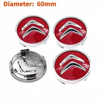 60 мм автомобильный Стайлинг, центральные колпаки ступицы колес для Citroen Berling DS4 DS6 DS3 Picasso C2 C3 Xsara Cactus Saxo C4 C5 C1 Elysee