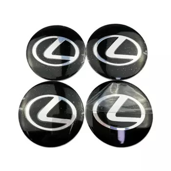 60 мм наклейка на центральную крышку колеса для Lexus NX200T ES250 ES300 ES350 RX350 RX400 GX300 IS300 IS400, автомобильная наклейка, наклейки, аксессуары