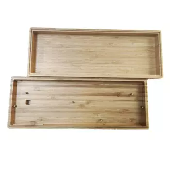 60% QMK VIA комплект GH60 61 64 съемный AB вверх-вниз чехол из розового дерева Деревянный чехол PCB пластина для механической клавиатуры MX ручная работа