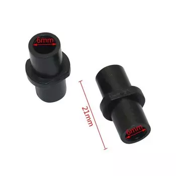 60 шт. прямые соединители для воды 6 мм Adhere To Fly