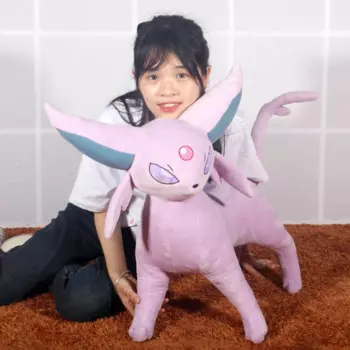60 см эльф Покемон Sun Eevee плюшевая анимэ кукла Покемон двухмерная кукла Покемон периферийная детская Рождественская Подарочная подушка