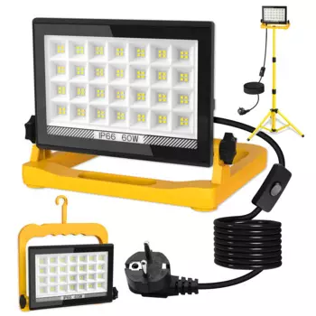 T-SUNRISE складной магнитный прожектор 60 Вт