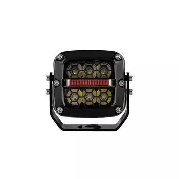 60 Вт светодиодный рабочий фонарь двухцветный 6000K DRL прожектор противотуманные фары ATV скутер для грузовика автомобиля ATV SUV ATV UAZ Moto Tractor