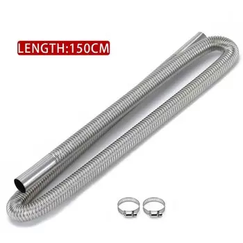 60см 100см 120см 150см 200см 250см 300см Воздушный дизельный стояночный обогреватель Нержавеющая сталь Выхлопная труба Трубка Газовый вентиляционный шланг Автомобиль Грузовик Фургон