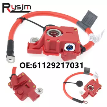 61129217031 положительная клемма для защиты от перегрузки кабеля аккумулятора для BMW E90 E91 E82 E84 E88 безопасный Положительный Кабель предохранителя аккумулятора