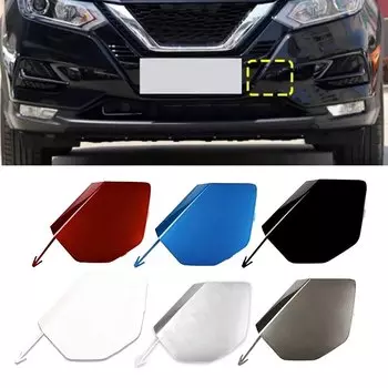 622A0-6MR0H передний бампер с буксировочным крючком, крышка, подходит для Nissan Rogue Sport 2020-2023, белый/черный/серебристый/красный/синий/серый пластик