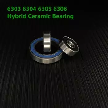 6303 6304 6305 6306 Гибридный керамический подшипник 1 шт. промышленный моторный шпиндель 6303hc гибриды Si3n4 подшипники 3nc 6303rs