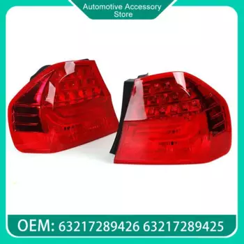 63217289426 63217289425 Задний фонарь для Bmw 3 серии E90 2008-2011, светодиодный светильник, задние боковые задние фонари, стоп-сигнал, противотуманный фонарь