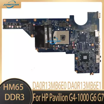 636373-001 636373-501 636373-601 для ноутбука HP Pavilion G4-1000 G6 G7, материнская плата HM65 DA0R13MB6E0 DA0R13MB6E1 DDR3 100% протестирована