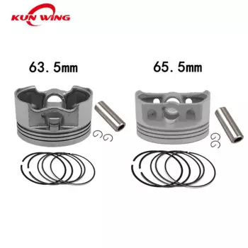 Комплект поршней с большим отверстием 63,5 мм, 65,5 мм (штифт 14 мм) для Honda XR150L XR150LEKE CBF150 CBF 150 CG 150, детали двигателя