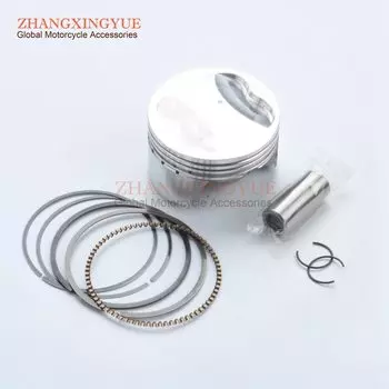 63 мм, 4 клапана, высокопроизводительный поршень для скутера GY6 200CC 152QMI 157QMJ, большой диаметр