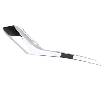 6407A143 Хромированная передняя левая нижняя хромированная накладка на бампер автомобиля из АБС-пластика, подходит для Mitsubishi Outlander 2016 2017 2018 2019