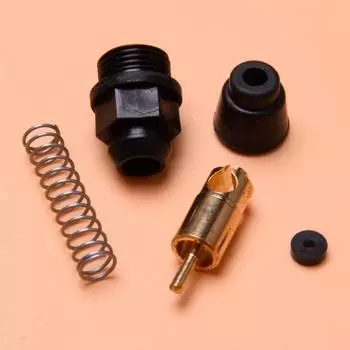 640-12001 1 комплект карбюратора, комплекты плунжеров дроссельной заслонки стартера, подходят для Mikuni TM36 TM40 HS40 HSR, гайка дроссельной заслонки, пружинная направляющая