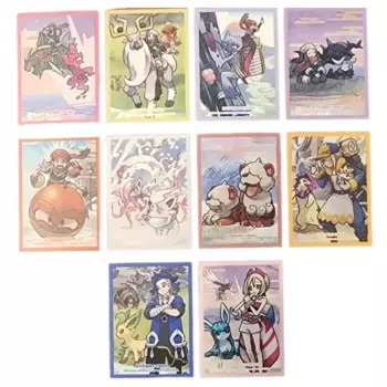 64 шт./упаковка, пластиковые чехлы для игрушек