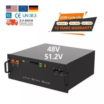 6500 цикла без налога 16S 100A BMS 51,2 В 100 Ач 6 кВтч солнечный инвертор литий-ионный аккумулятор аккумулятор для хранения энергии 48 В LiFePO4 аккумулятор
