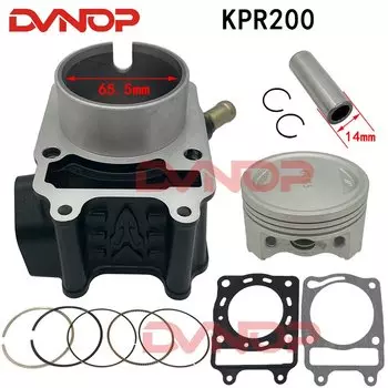 65,5 мм KPS200 KPR200 KPT200 LF200-10P 200-10R комплекты цилиндра мотоцикла с поршневым кольцом