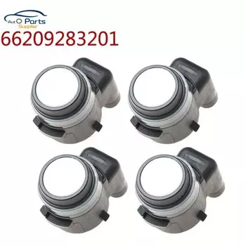 66209283201 4 шт. PDC Датчик парковки для BMW 2 X4 серии F45 F46 F48 F25 F26 MINI F54 F55 6620-9283-201 белый серебристый черный цвет