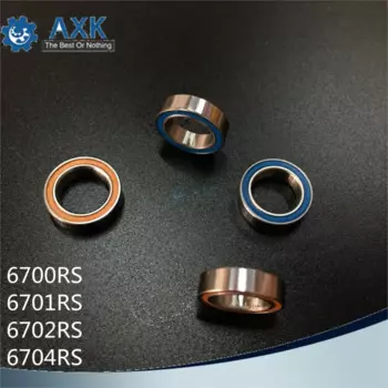 6700RS 6701 RS 6702RS 6704RS подшипник (10 шт.) ABEC-3 хобби электрический RC автомобиль грузовик шариковые подшипники с глубоким желобом синий/оранжевый герметичный