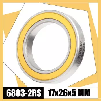 Подшипник 6803RS 17x26x5 мм нержавеющая сталь