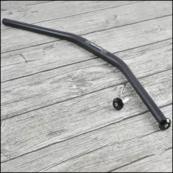 680mm Aluminum alloy Retro motorcycle modified aluminum alloy 28mm variable diameter coffee direction handlebar flat Handlebar