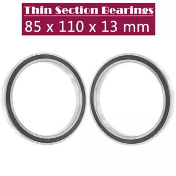 6817 2RS Подшипник (2 шт.) 85*110*13 мм метрические тонкие подшипники 61817 RS 6817RS