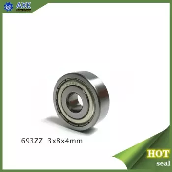 693ZZ ABEC-7 (100 шт.) 3x8x4 мм Миниатюрные шарикоподшипники 619/3ZZ EMQ Z3V3