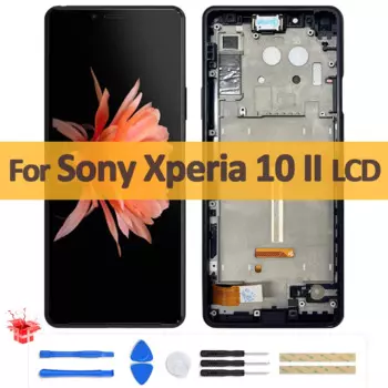 6.0" Original LCD For Sony Xperia 10 II LCD Display Touch Screen Digitizer Assembly For Sony X10 II XQ-AU51 XQ-AU52 Screen Panel