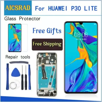 6,15 "Оригинальный ЖК-дисплей для HUAWEI P30 Lite, дисплей, сенсорный экран, дигитайзер, замена Nova 4e MAR-L01A MAR-LX1M MAR-LX1A MAR-L21A