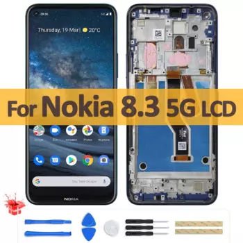 6,18 "Оригинальный ЖК-дисплей для Nokia 8.3 5G TA-1243 TA-1251, ЖК-дисплей с сенсорным экраном, дигитайзер, панель в сборе, ремонт для NOKIA LCD