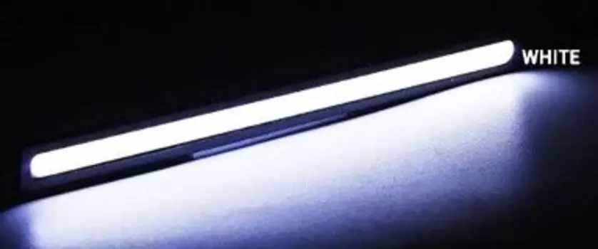 6/2/1 шт. 17 см DRL полосы светодиодные дневные ходовые огни для автомобиля зеленый синий розовый дневной свет COB чипы белая авто лампа 12 В универсальная