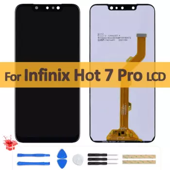 6,2 "Оригинальный ЖК-дисплей для Infinix Hot 7 Pro 7Pro ЖК-дисплей X625D кодирующий преобразователь сенсорного экрана в сборе для Infinix X625 ЖК-экран панель