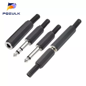 PQZULK 6.35 Audio plug/socket
