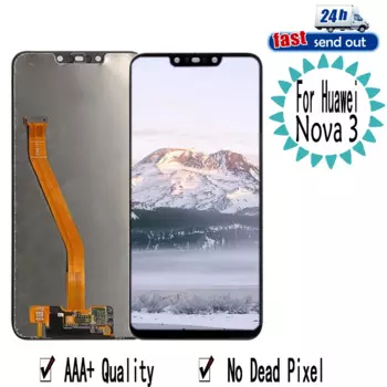 6,3 "ЖК-дисплей для Huawei Nova 3 ЖК-экран, ЖК-дисплей с сенсорным экраном PAR LX1 LX9, сенсорный экран, дигитайзер, для сборки, запасные части для Huawei nova3