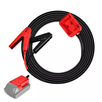 6,4 фута 8AWG перемычка для Milwaukee 18 В аккумуляторная перемычка стартера автомобильные усилители кабели питания для автомобиля инструмент для запуска прыжков