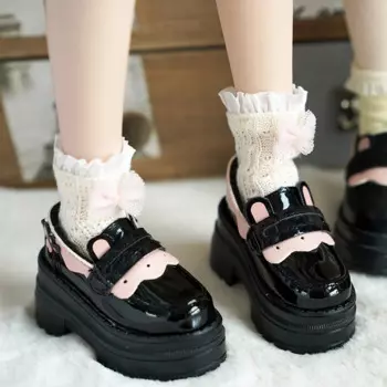 6,5*2,5 см обувь для куклы BJD для 1/4 BJD MSD MDD кукла черная повседневная обувь на платформе искусственная кукла подарок