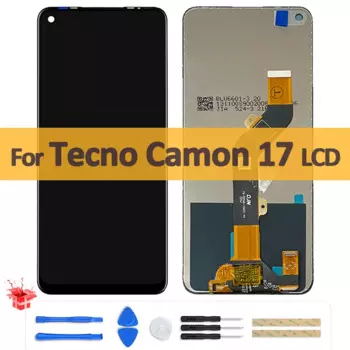 6,6 "Оригинальный ЖК-дисплей для Tecno Camon 17 CG6, ЖК-дисплей для Camon 17 CG6j, замена панели экрана