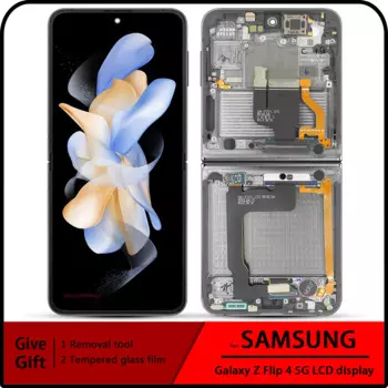 6,7 "AMOLED ЖК-дисплей для Samsung Z Flip 4 5G ЖК-дисплей в сборе для Samsung Z Flip 4 с fram LCD e F721